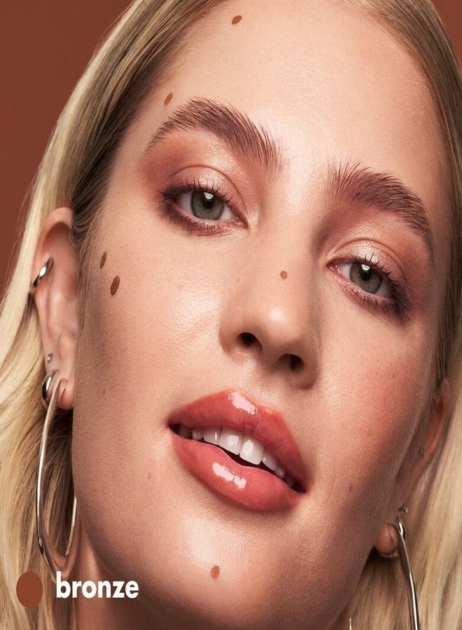 elf e.l.f. Camo Liquid Bronzer & Contour – 4 Light/Medium, 4 ml High-Pigment, Buildable Liquid Bronzer & Contour for Deep Skin Tones - Image 4